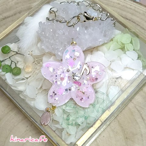 桜🌸バッグチャーム〔ローズクォーツ〕