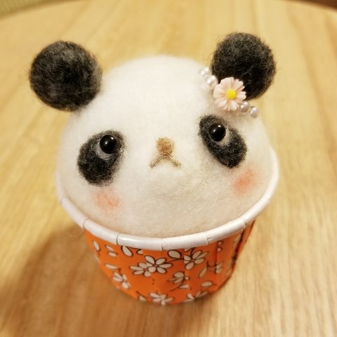 パンダ🐼カップケーキ