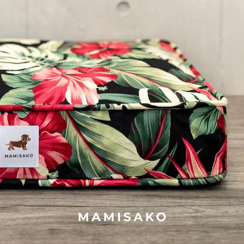 MAMISAKO - 犬用・猫用のハワイアンクッションベッド - Hawaiian Dog & Cat Cushion Bed