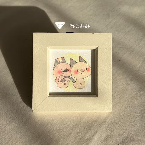 ミニ原画　ねこみみ