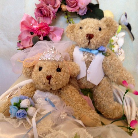 Happy Wedding お花ドレス