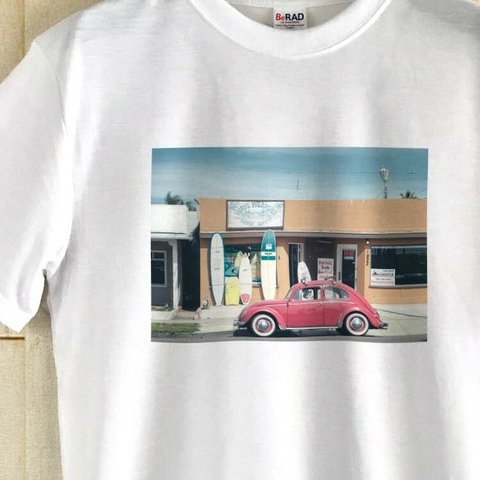 Tシャツ カラーフォト / Surf ＆ Beetle 