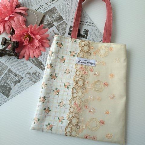 (GWsale)Orenge flowers・大人可愛いちょこっとバッグ