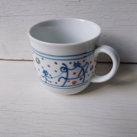 チェコ風コーヒーカップ