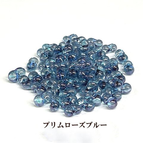 20ｇ(約160粒) チェコ ファルファーレ(大3.2×6.5mm)  【プリムローズブルー】　商品番号0505176532015