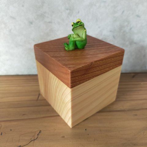 木製ブロック　【ケヤキ＆ヒノキ】