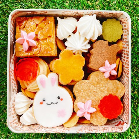 春のクッキー缶🐰🌸※4/12頃到着便※