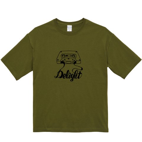 hntbk BIG Tshirt Maskita Laba "Delight" KHAKI