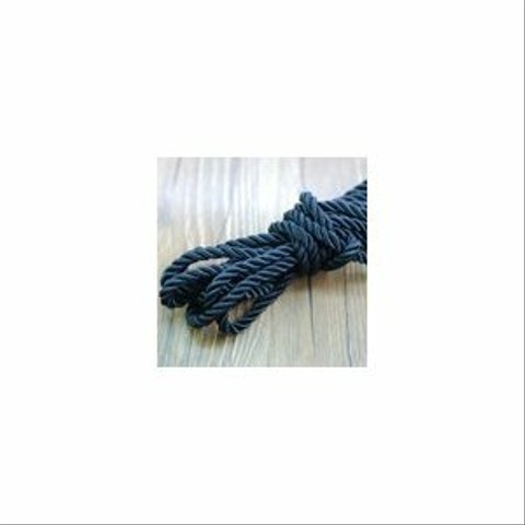 LUSG1-W7MM-BK   15m ツイストコード1 幅約7mm ブラック  3X【5m】