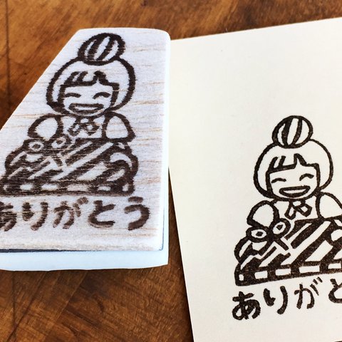 消しゴムはんこ 贈り物