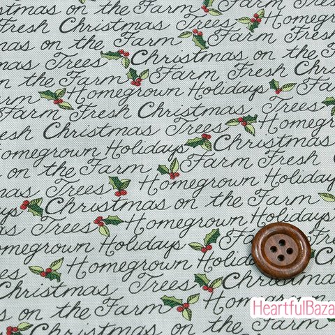 USAコットン(110×50) moda HOMEGROWN Holidays 手描きのクリスマス 生地 布