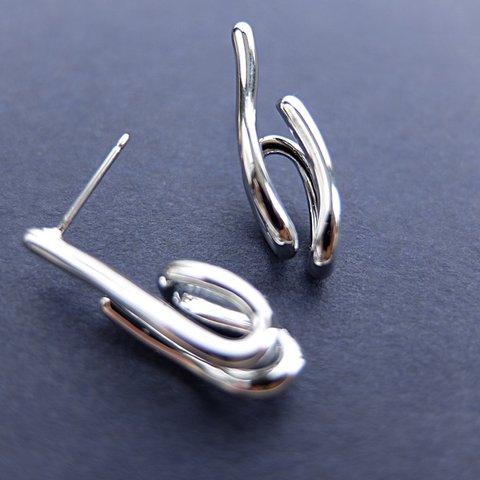 h design (heritage)  -silver-【ピアス】