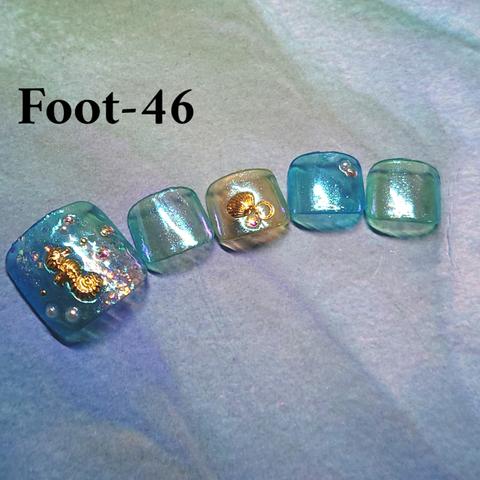 フットネイルチップ   Foot-46