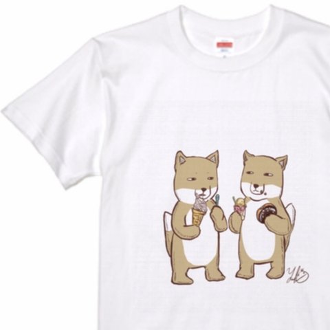 チベットスナギツネ　甘党兄弟　Tシャツ 5.3oz