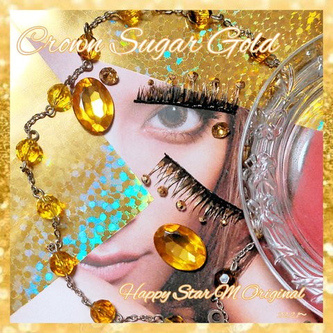 ❤感謝品★Crown Sugar Gold★partyまつげ クラウン シュガー ゴールド★送無料●即買不可