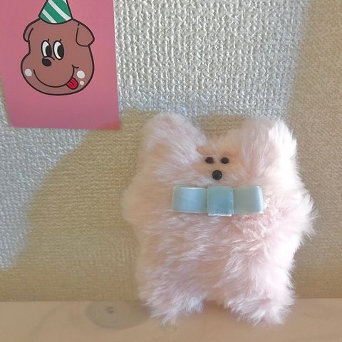 「ピーチ」クッキー犬