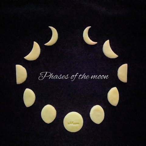 Phases of the moon 〜月の満ち欠け〜　クッキーカッター/クッキー型