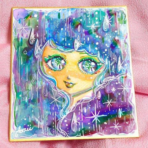 ☔I heard a beautiful rain song🌈 【原画イラスト】