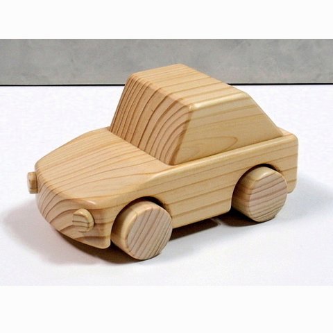 木のおもちゃ・自動車C