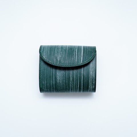 flap mini wallet [ BRIDLE LEATHER GREEN ] ミニ財布 コンパクトウォレット