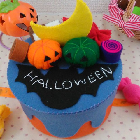 【SALE】Happyハロウィン☆ハロウィンケーキボックス