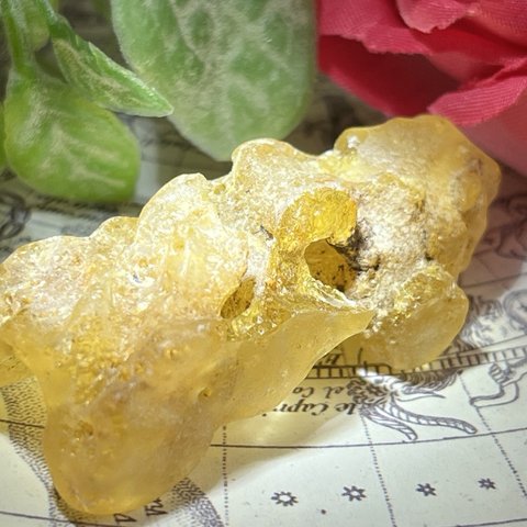 【安産・長寿】アンバー　琥珀　化石