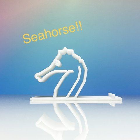 スマホスタンド Seahorse | タツノオトシゴ　デスクアクセサリー　スマホアクセサリー　リモートワーク　インテリア　雑貨