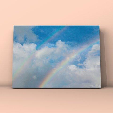 Two rainbows【写真サイズやパネル加工・フレーム付きが選べる】.