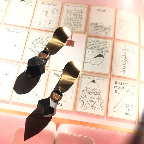 Little vintage 完全なる春　ピアス/イヤリング