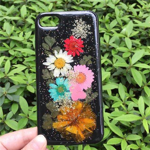 春の花物語 押し花ケースiphone7/iphone7プラスiphone8/iphone6/iPhonex/iphone6Plusスマホケース