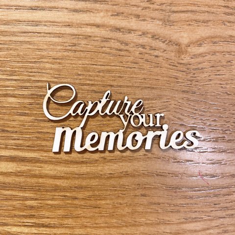 Capture your memoriesチップボードミニ(3つ入り)