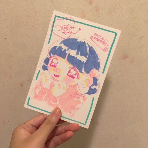 すてきな似顔絵制作