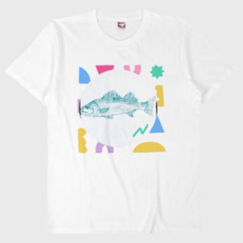 魚Tシャツ すずき