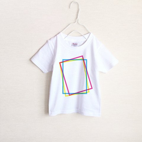 CMYK　カラフル　Tシャツ（キッズ）