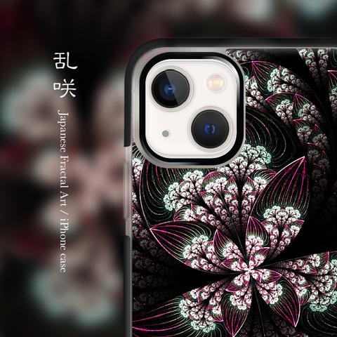 乱咲 - 和風 耐衝撃ソフトiPhoneケース【iPhone全機種対応】