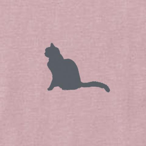 猫シルエットTシャツ_002A