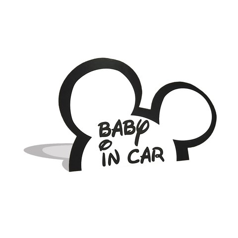 baby in car マグネットステッカー　ベイビーインカー　ベビーインカー　乳児