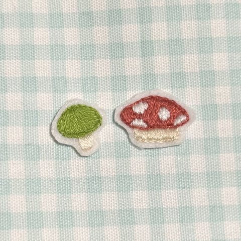 キノコのワッペン🍄