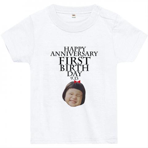 カラー★お誕生日Tシャツ（Baby）