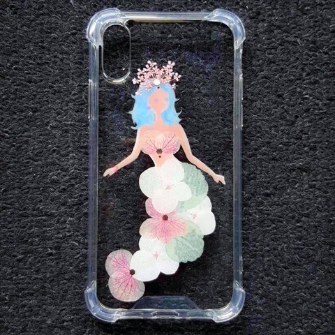 【受注製作 in フィリピン】iPhoneケース マーメイドのスマホケース by Kamila’s 4am art 