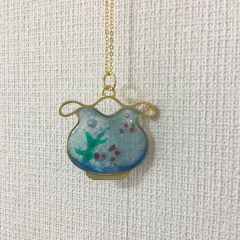 金魚とお出かけ   金魚鉢  