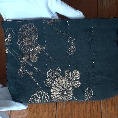 和風・金刺繍入りミニポシェット