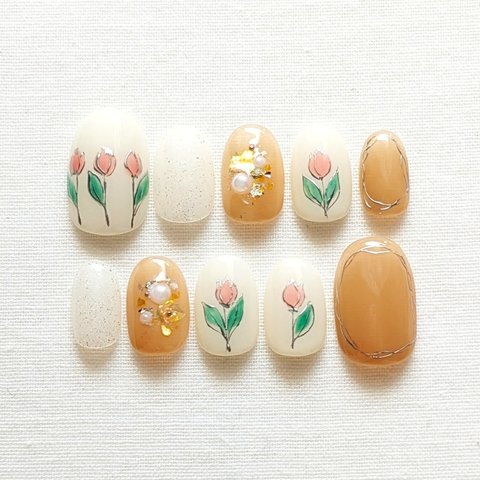 tulip　ネイルチップ　オーダーネイル