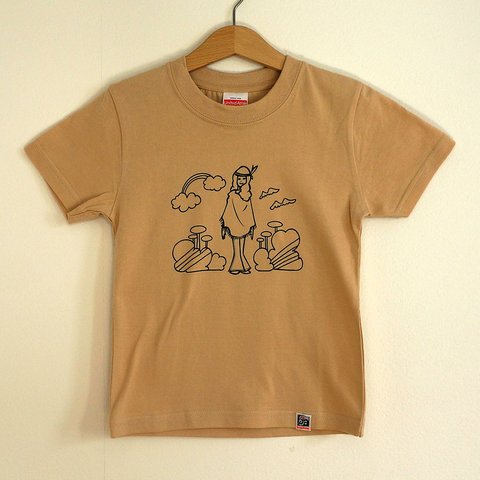 ポンチョTシャツ【キッズ110】