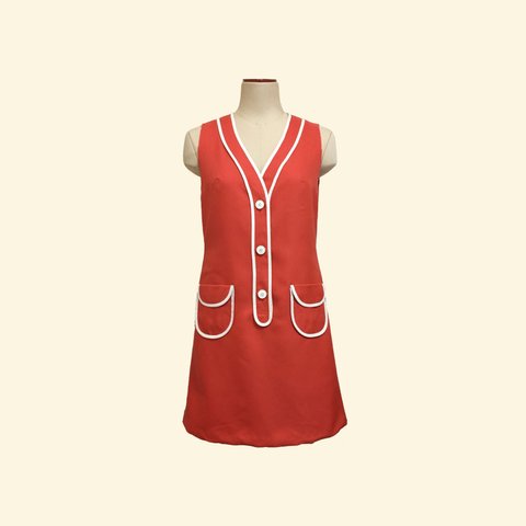 「plein  soleil」retro one-piece dress jane