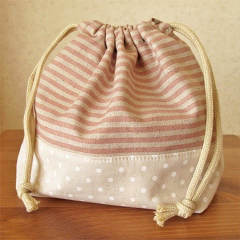 ハンドメイドお弁当箱入れ女の子用NO.4