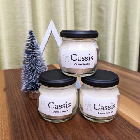 Cassis／aroma candle