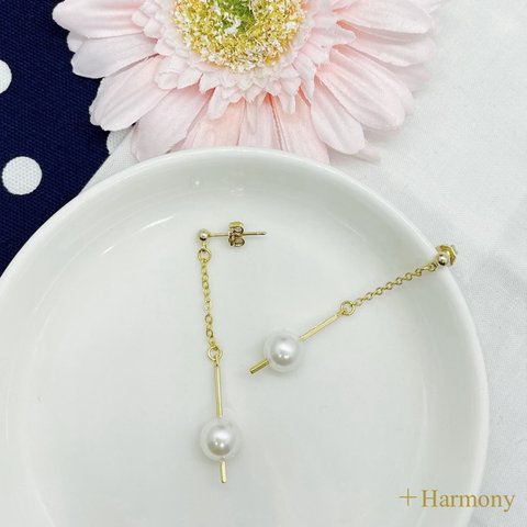 ＋Harmony✴︎24   パールピアス・イヤリング