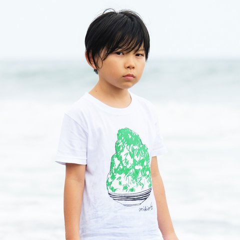 かき氷キッズTシャツ Melon 100 110 120 130 140 150 160