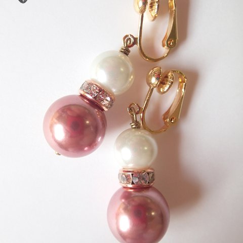 Pink Pearl【イヤリング】